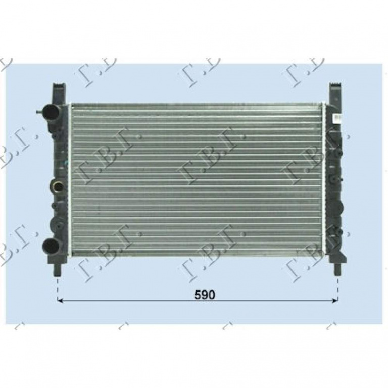 Radiator Apa - Fiat Uno 1989 , 7556136