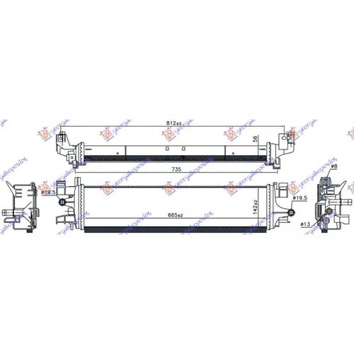 Radiator Apa - Ford Focus 2011 , 1862383