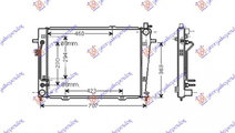 Radiator Apa - Hyundai Tucson 2004 , 25310-2e400