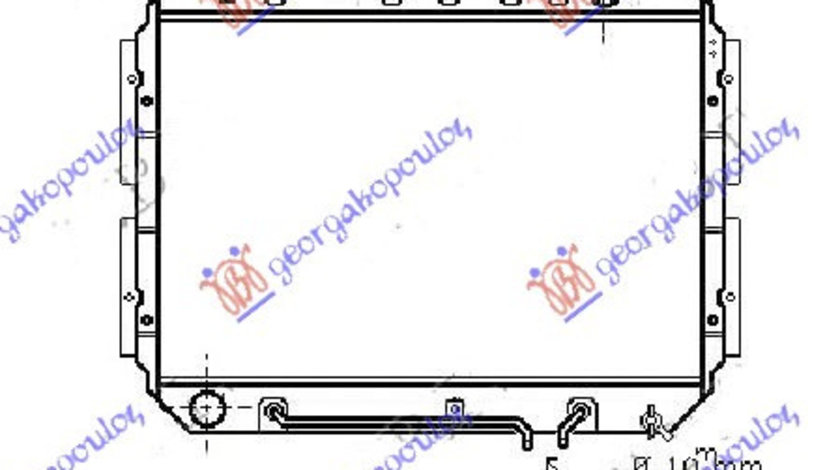 Radiator Apa - Isuzu P/U 1988 , 94453584