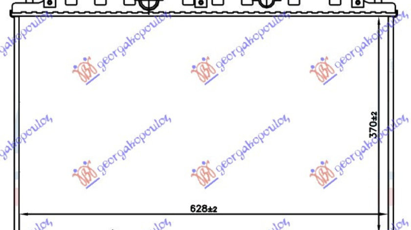 Radiator Apa - Kia Rio 2005 , 25310-1g000