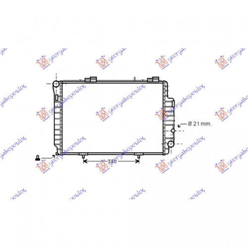 Radiator Apa - Mercedes Clk (W208) 1997 , 2025002203