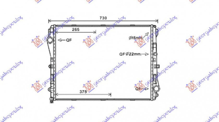 Radiator Apa - Mercedes Cls (C257) Coupe 2018 , 995003303