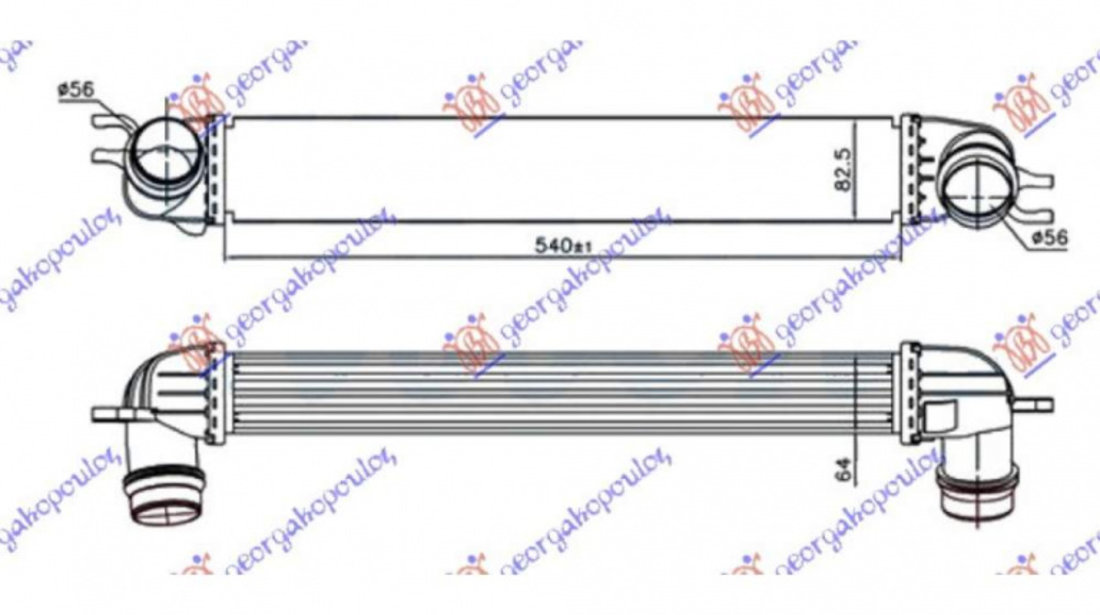 Radiator Apa - Mini Clubman (R55) 2010 , 17518506904