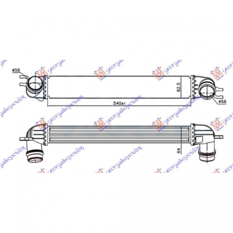 Radiator Apa - Mini Coupe (R58) 2011 , 17518506904