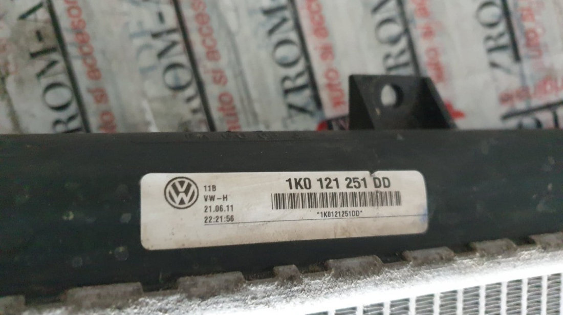 Radiator apa original VW Golf 6 1.6 tdi 105cp CAYC cod piesa : 1K0121251DD