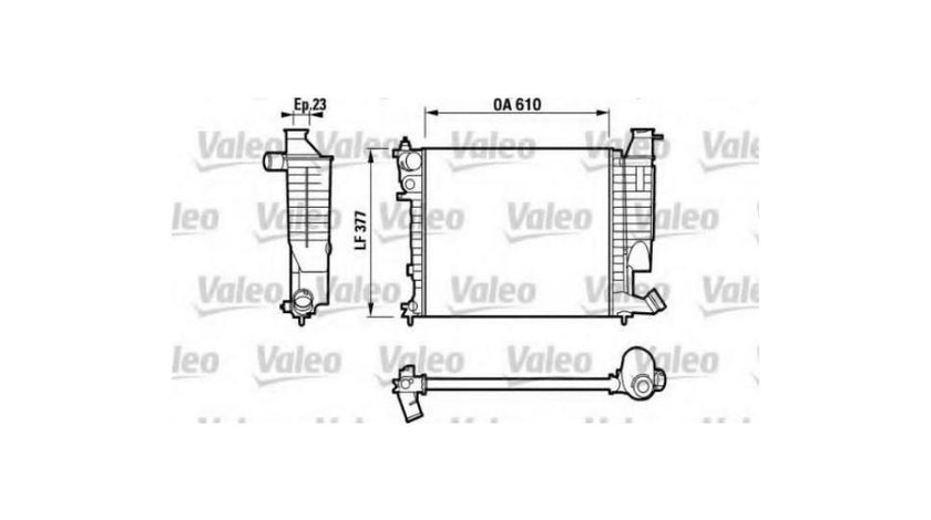 Radiator apa Peugeot 306 Break (7E, N3, N5) 1994-2002 #2 01033046