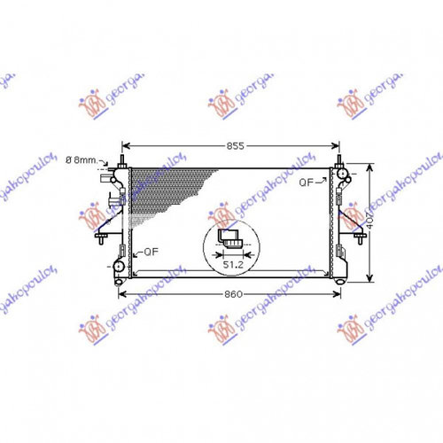 Radiator Apa - Peugeot Boxer 2006 , 1361274080