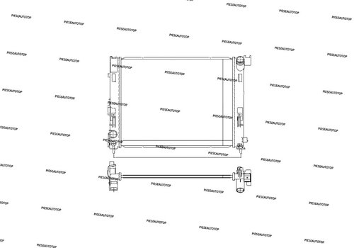 Radiator apa racire motor Dacia Sandero 3 1.0 TCe 2021-2024 NOU 214105FA0A