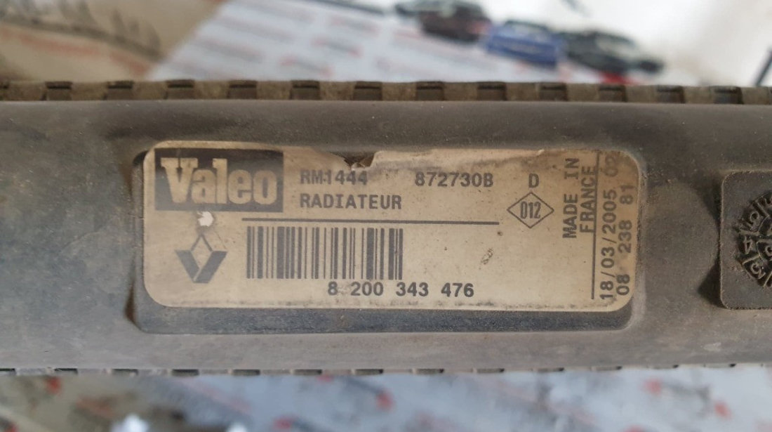 Radiator apa Renault Clio II 1.2 16V 75cp cod piesa : 8200343476 #63821319