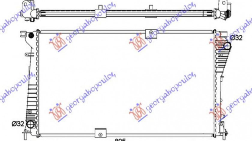 Radiator Apa - Renault Trafic 2006 , 8200411166