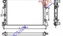 Radiator Apa - Seat Ibiza 2012 , 6r0121253