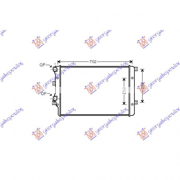 Radiator Apa - Seat Toledo 2004