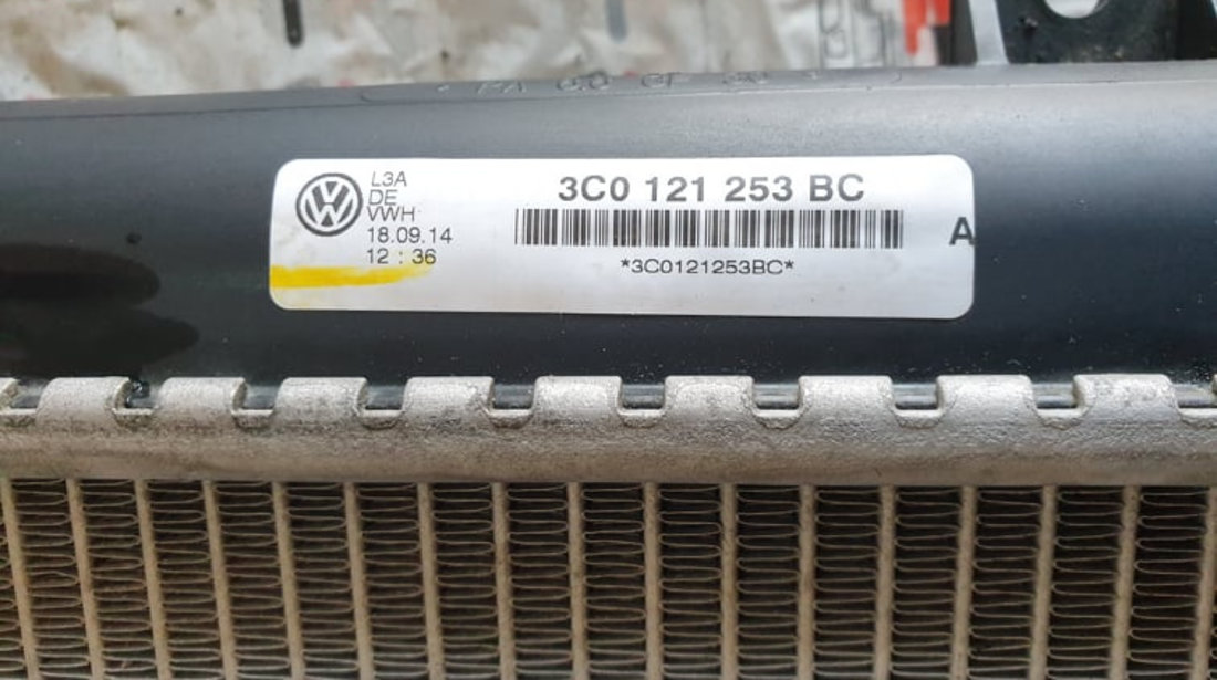 Radiator apa Seat Toledo III 2.0 TDI 140cp cod piesa : 3C0121253BC