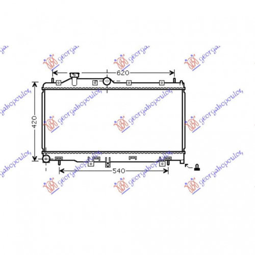 Radiator Apa - Subaru Xv 2012 , 45111-Ag000