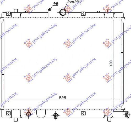 Radiator Apa - Suzuki Swift H/B2011 2012 , 1770068l50