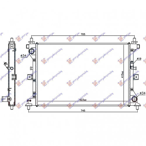 Radiator Apa - Suzuki Vitara 2015 , 1770062m00