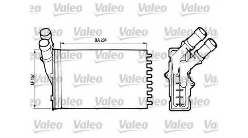 Radiator bord Peugeot 306 Break (7E, N3, N5) 1994-2002 #3 09006055