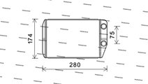 Radiator Calorifer caldura Peugeot Boxer 2014- NOU...