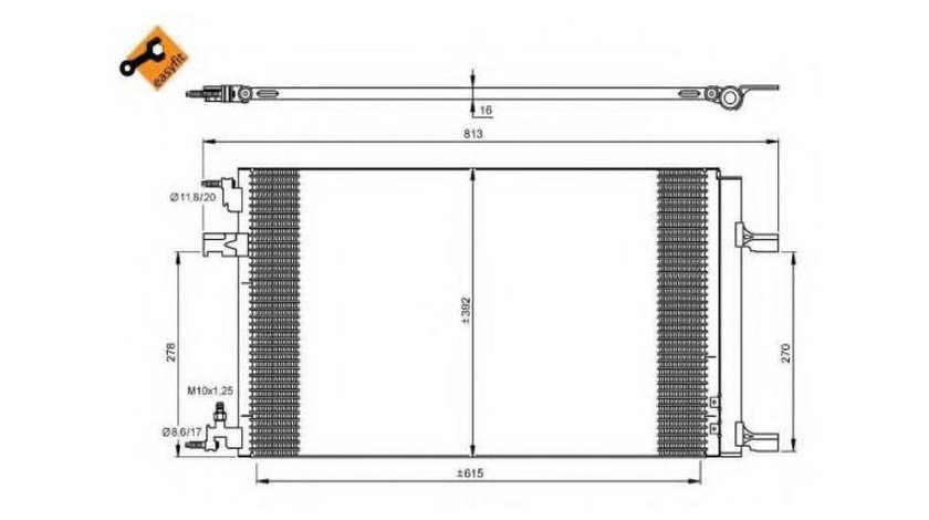 Radiator clima Opel ZAFIRA TOURER C (P12) 2011-2016 #2 08072040