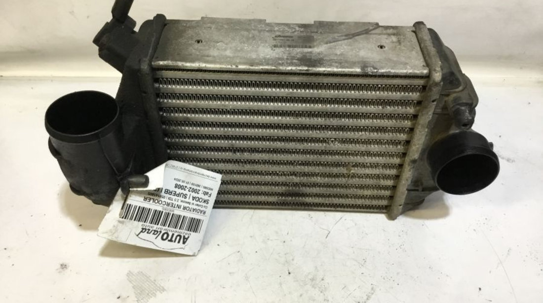 Radiator Intercooler 059145805 Cu Colier si Senzor, 2.5 TDI Skoda SUPERB I 3U4 2002-2008