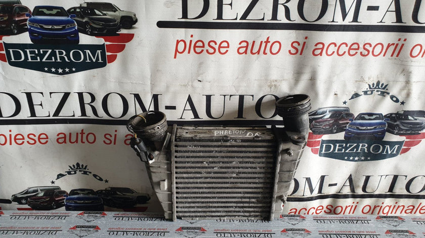 Radiator intercooler dreapta original Valeo VW Phaeton 3.0 V6 TDI 4motion 240 cai cod piesa : 3D0145804