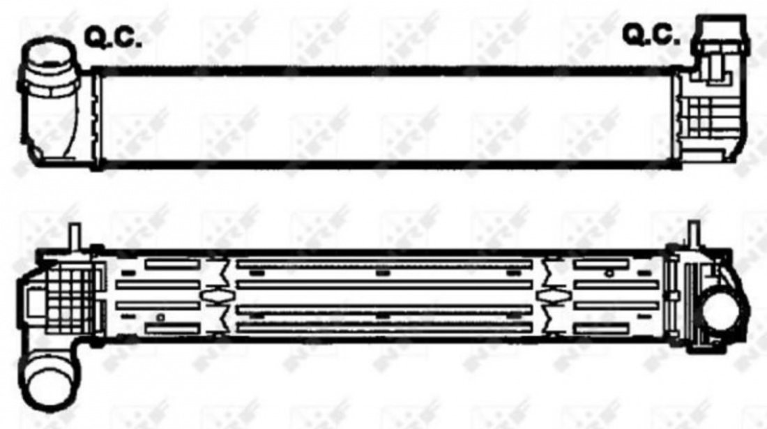 Radiator intercooler Renault MEGANE III Grandtour (KZ0/1) 2008-2016 #2 144960022R