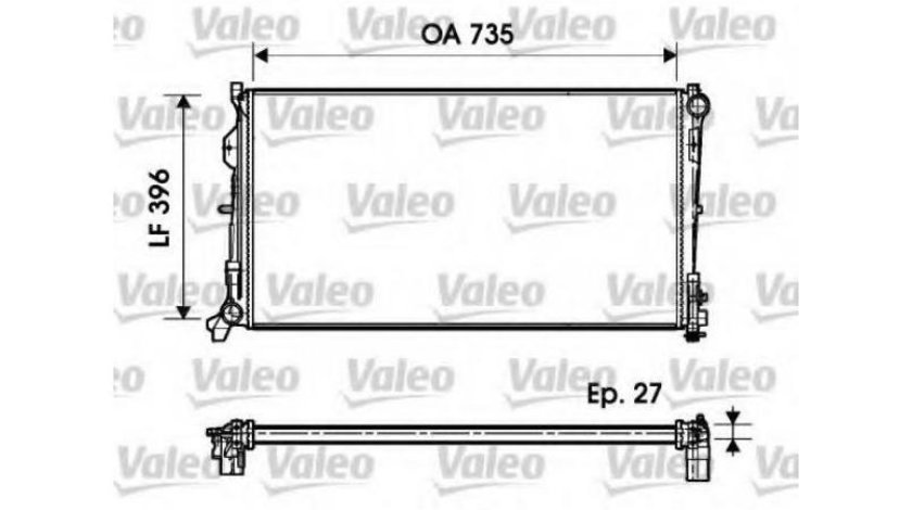 Radiator lichid racire Chrysler VOYAGER Mk III (RG, RS) 1999-2008 #2 05142488AA