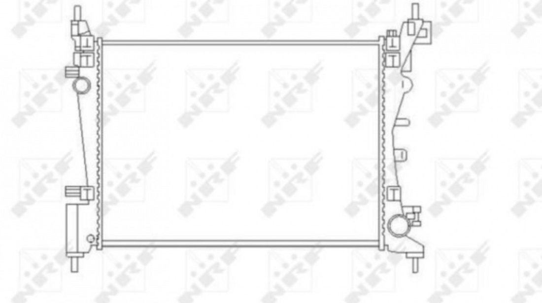 Radiator lichid racire Fiat QUBO (225) 2008-2016 #3 01043127