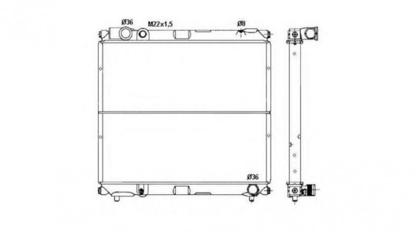 Radiator lichid racire Suzuki VITARA (ET, TA) 1988-1998 #2 01142007