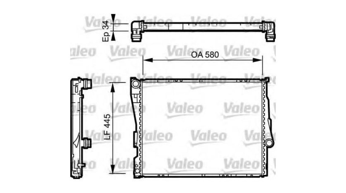 Radiator racire BMW 3 Cabriolet (E46) 2000-2007 #3 01023073