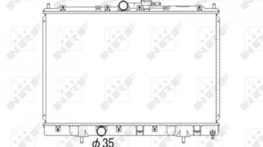 Radiator racire Mitsubishi SHOGUN PININ (H6_W, H7_W) 1999-2007 #2 119073