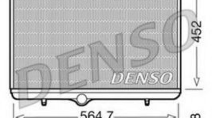 Radiator, racire motor CITROEN C5 II (RC) (2004 - 2016) DENSO DRM21055 piesa NOUA