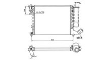 Radiator, racire motor Citroen ZX Estate (N2) 1993...