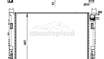 Radiator, racire motor DACIA LOGAN II (2012 - 2016...