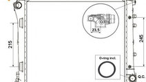 Radiator, racire motor FIAT 500 (312) (2007 - 2016...