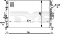 Radiator, racire motor FORD MONDEO IV Turnier (BA7...