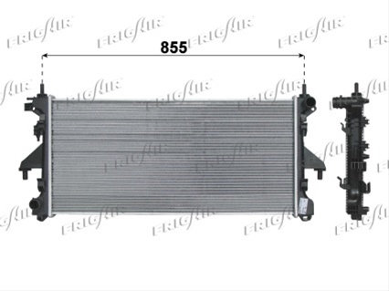 Radiator, Racire Motor Frigair Alfarome/Fiat/Lanci 0204.2039