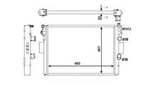 Radiator, racire motor Iveco DAILY III platou / sa...