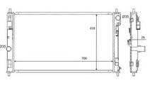 Radiator, racire motor JEEP COMPASS (MK49) (2006 -...