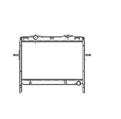 Radiator, racire motor KIA SORENTO I (JC) (2002 - 2009) NRF 53370 piesa NOUA