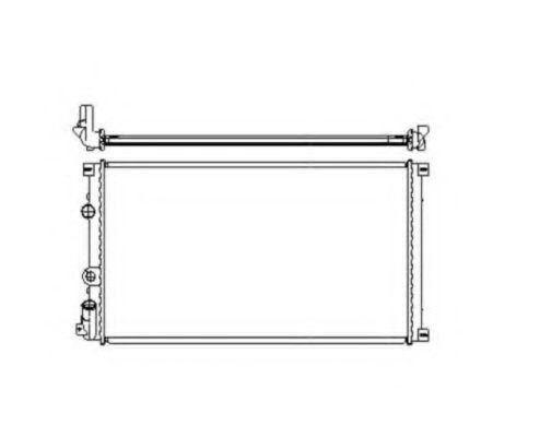 Radiator, racire motor NISSAN INTERSTAR platou / sasiu (2003 - 2016) NRF 55350 piesa NOUA