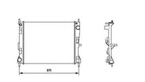 Radiator, racire motor NISSAN NOTE (E11) (2006 - 2...