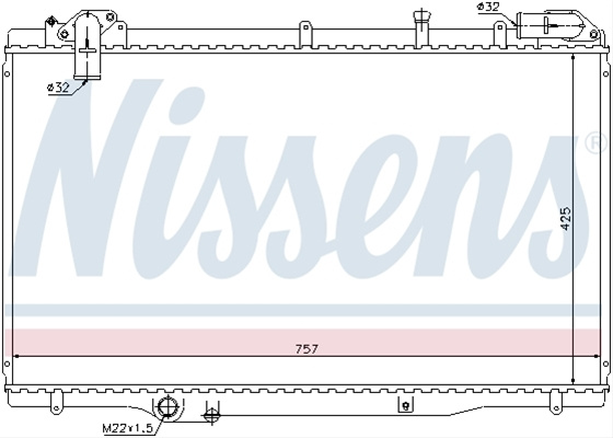 Radiator, Racire Motor Nissens Renault 63791