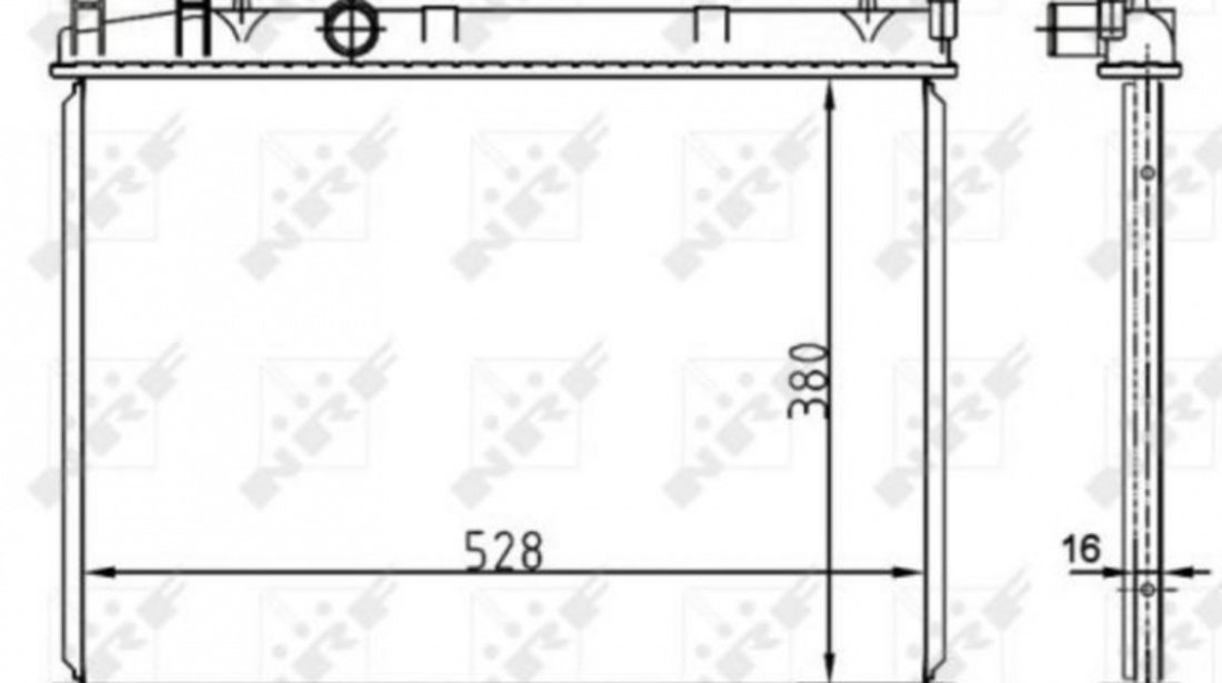 Radiator, racire motor Peugeot 206 hatchback (2A/C) 1998-2016 #3 01083080