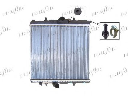 Radiator, racire motor PEUGEOT 206 SW (2E/K) (2002 - 2016) FRIGAIR 0108.3034 piesa NOUA