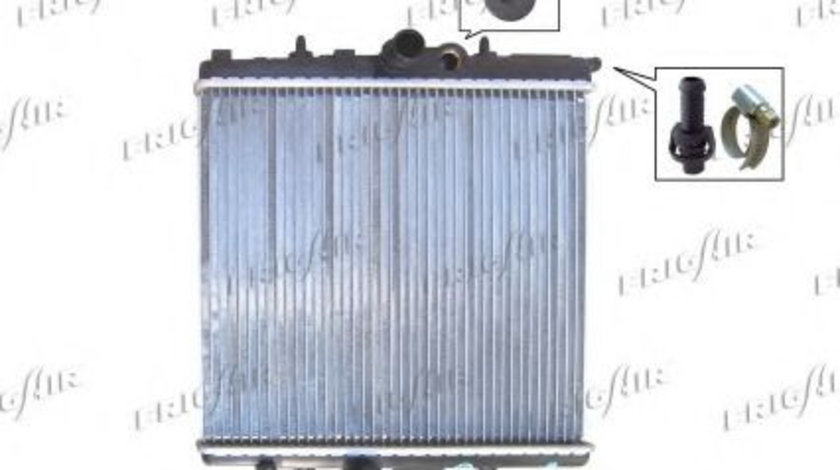 Radiator, racire motor PEUGEOT 206 SW (2E/K) (2002 - 2016) FRIGAIR 0108.3034 piesa NOUA