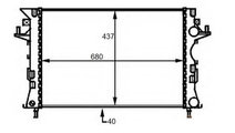 Radiator, racire motor RENAULT ESPACE IV (JK0/1) (...