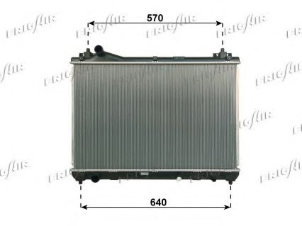 Radiator, racire motor SUZUKI GRAND VITARA II (JT) (2005 - 2016) FRIGAIR 0114.3044 piesa NOUA