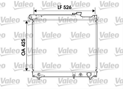 Radiator, Racire Motor Valeo Suzuki 734214